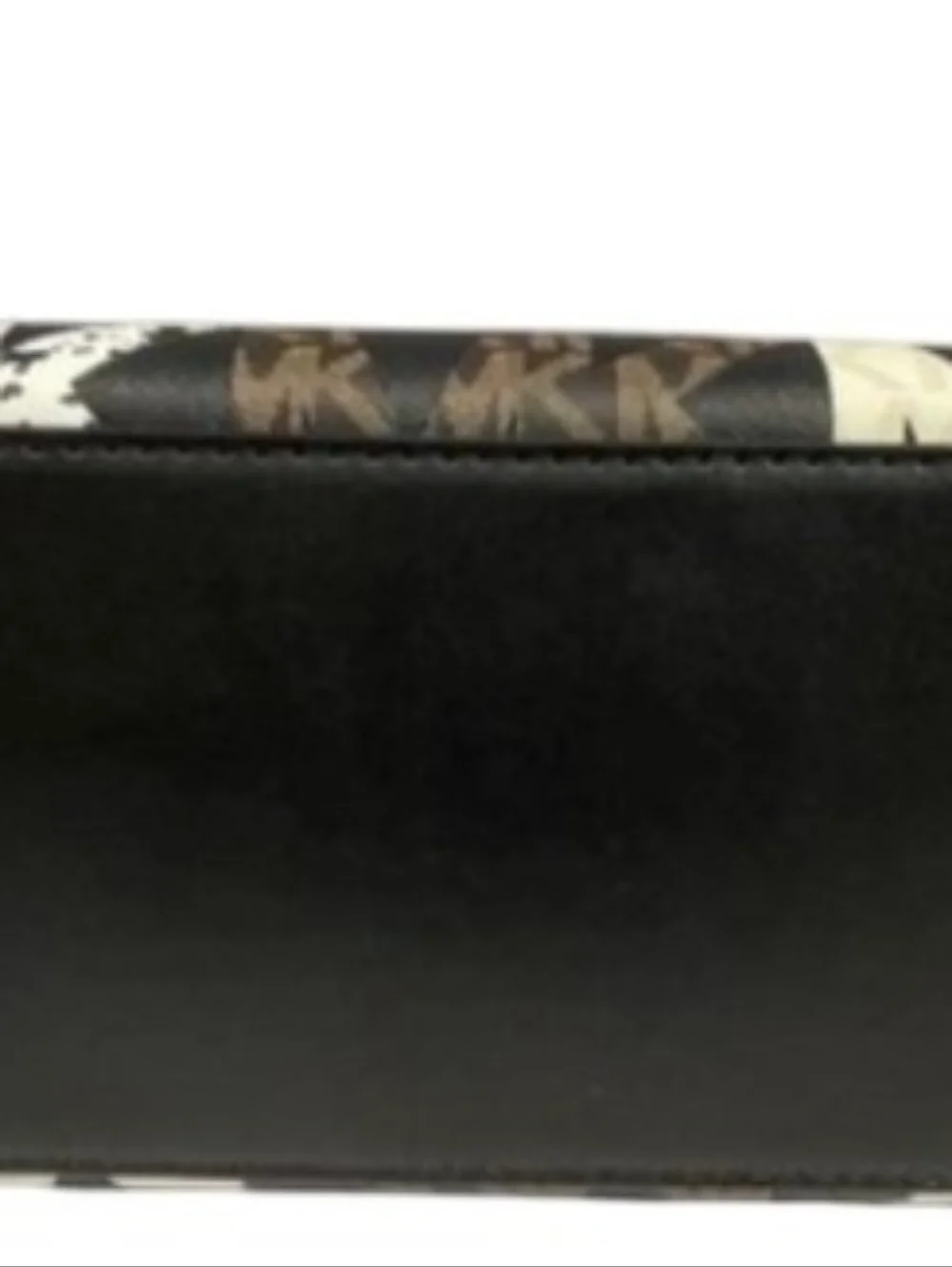 New Michael Kors Mercer Graphic logo Messenger Medium tote bag Signature Black